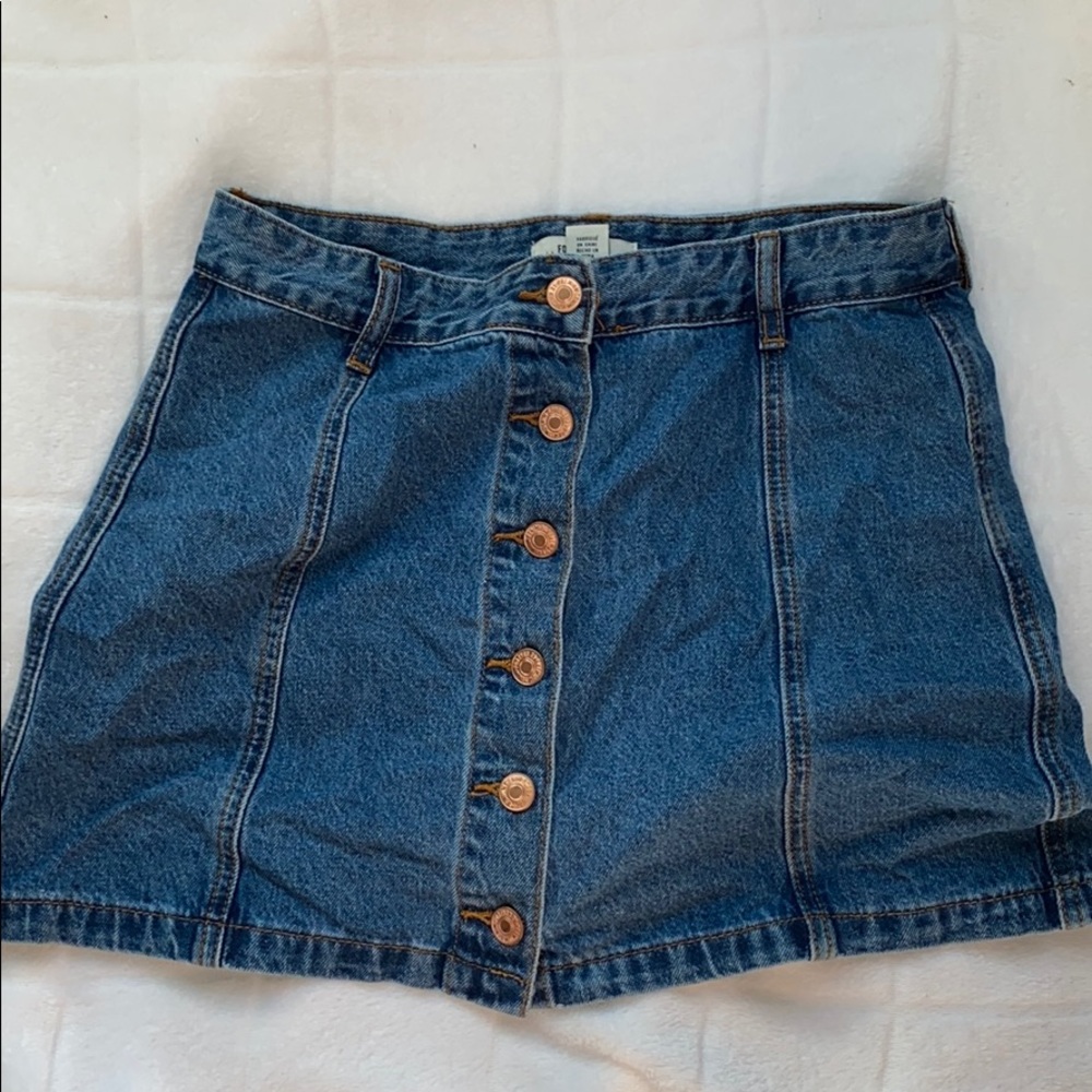 Jean skirt